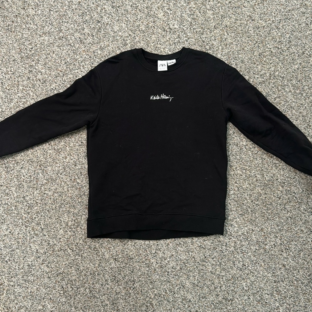 Black Zara, Keith, Herring crewneck